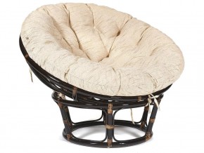 Кресло Papasan 23/01 W с подушкой Antique brown, ткань Старт в Когалыме - kogalym.magazin-mebel74.ru | фото