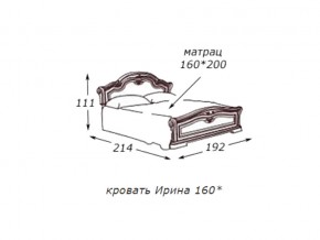 Кровать 2-х спальная 1600*2000 с ортопедом в Когалыме - kogalym.magazin-mebel74.ru | фото