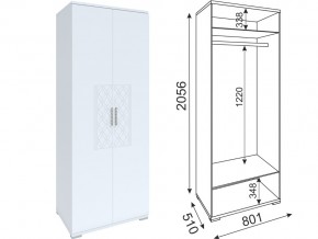 М01 Шкаф двухдверный в Когалыме - kogalym.magazin-mebel74.ru | фото