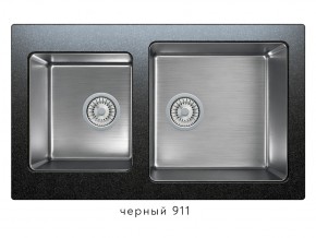 Мойка комбинированная Tolero twist TTS-840 Черный 911 в Когалыме - kogalym.magazin-mebel74.ru | фото