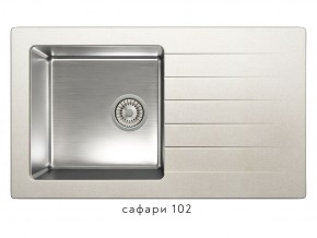 Мойка комбинированная Tolero twist TTS-860 Сафари 102 в Когалыме - kogalym.magazin-mebel74.ru | фото