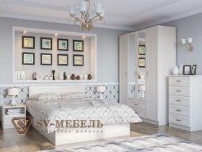 Спальня Вега Сосна Карелия Серия 2 в Когалыме - kogalym.magazin-mebel74.ru | фото